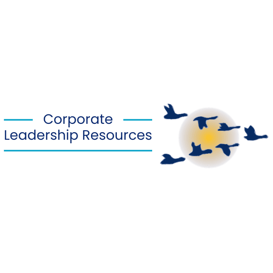 Corporate Leadership Resources logo with flying birds